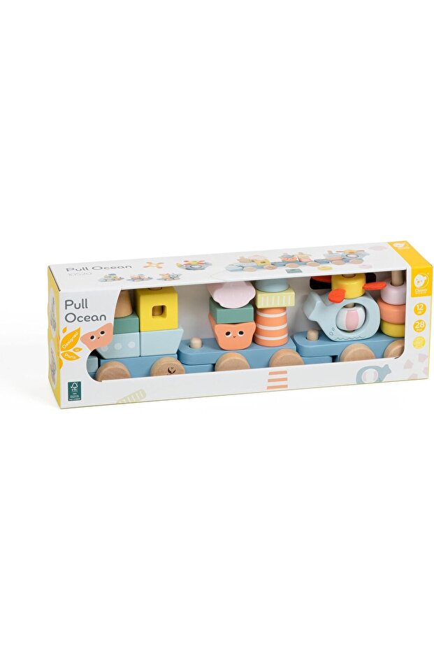 Pull Along Ocean Playset it’s a sea creature toys for toddlers