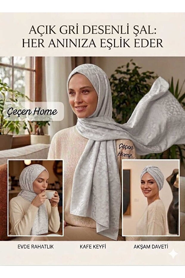 (1 Piece) Modern Elegant Patterned Shawl, Breathable Synthetic Fabric Shawl, Stylish Patterned Shawl with a Sense of Elegance, Modern Shawl for Special Occasions, Hijab Shawl, Evening Dress Shawl (200 X 75 cm)