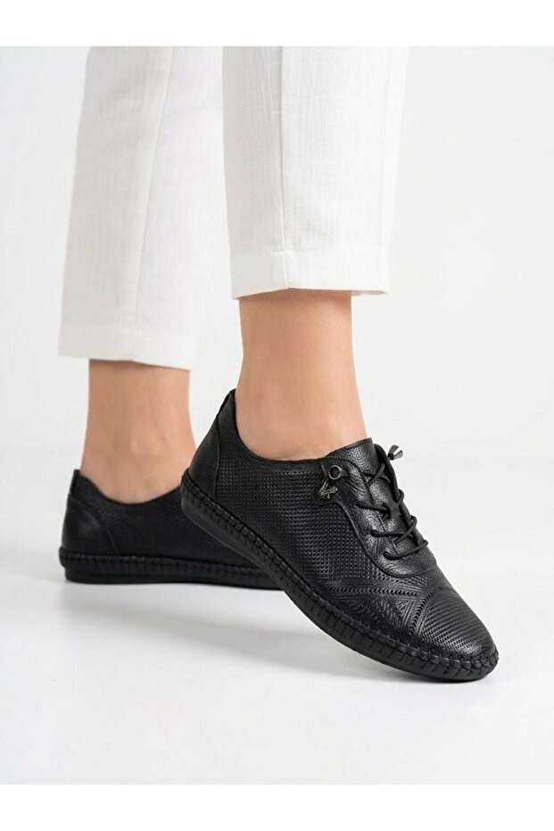 Women's Inner and Outer Genuine Leather Orthopedic Soft Sole Comfort Shoes