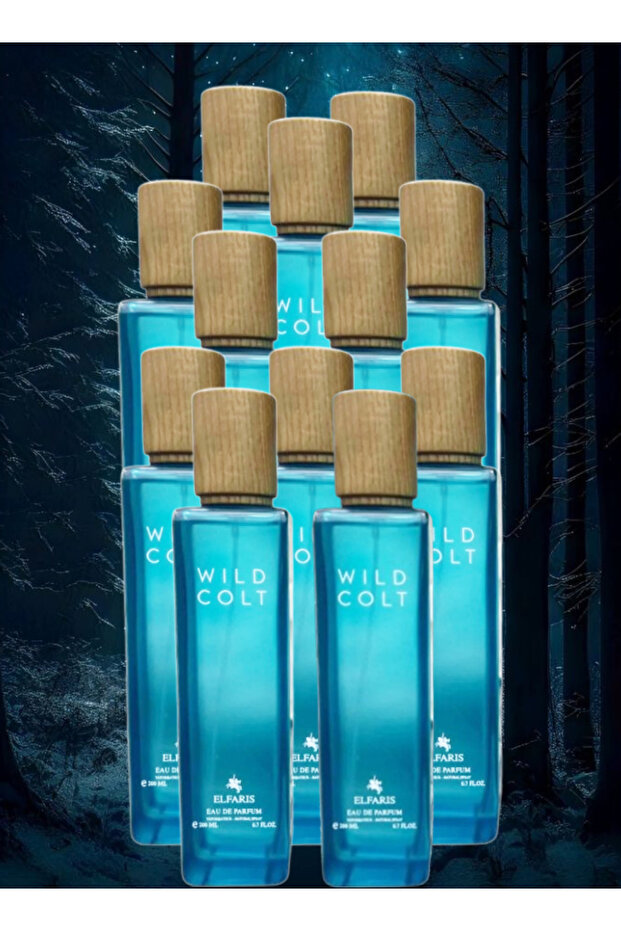 12 قطعة من عطر وايلد كولت 200 مل