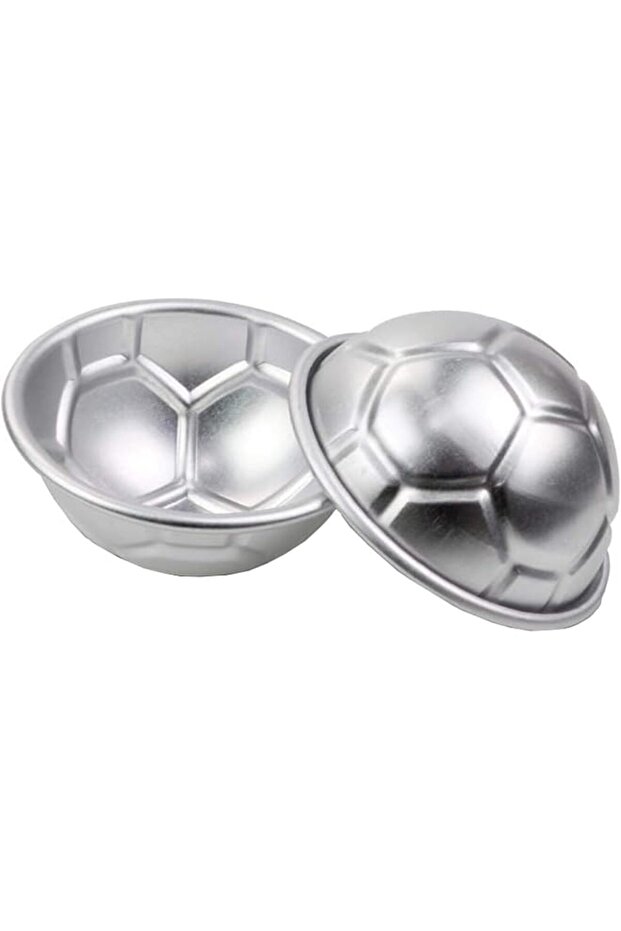 Dome Cake Pan, Sphere Cake Pan, Aluminum Football Molds for Baking Soccer Shaped Half Ball Molds