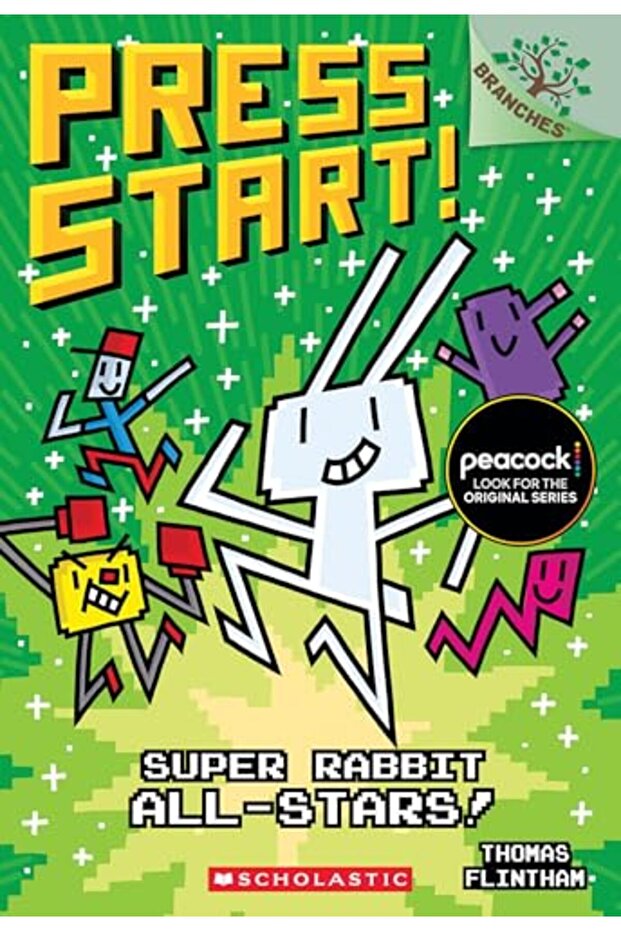 Super Rabbit All-Stars!: A Branches Book (Press Start! #8)
