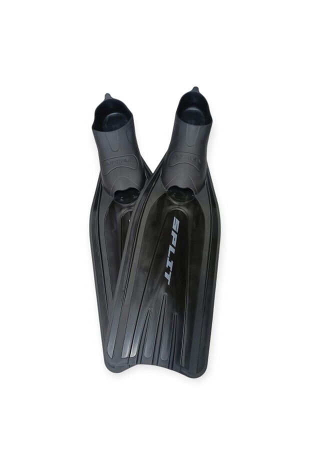 Swimming Fins with Split Bag Black 42-43 (Lisinya)