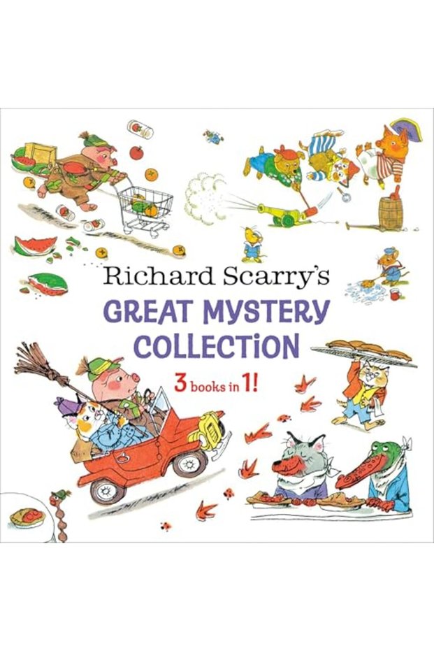 Richard Scarrys Great Mystery Collection 3Booksin1