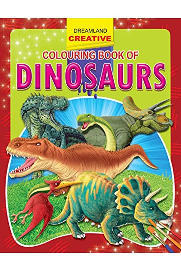 Creative Colouring Book Dinosaurs