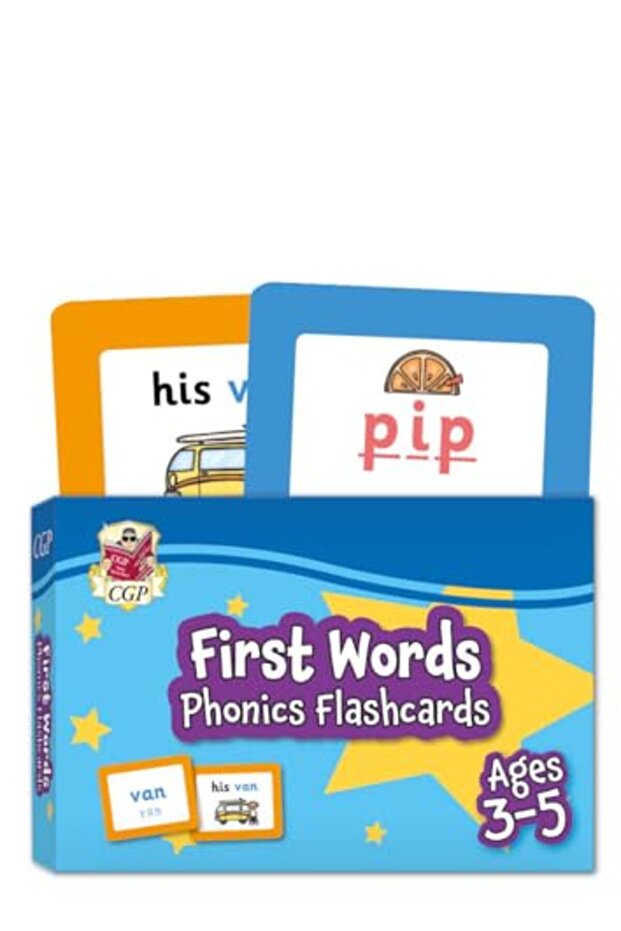 First Words Phonics Flashcards For Ages 35