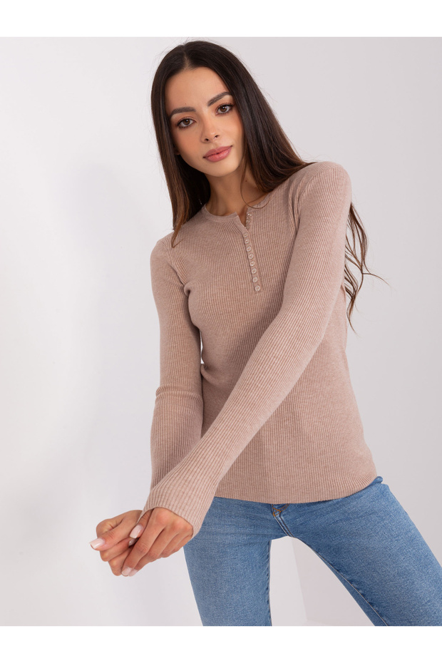 Pulover Dama Bej - 3