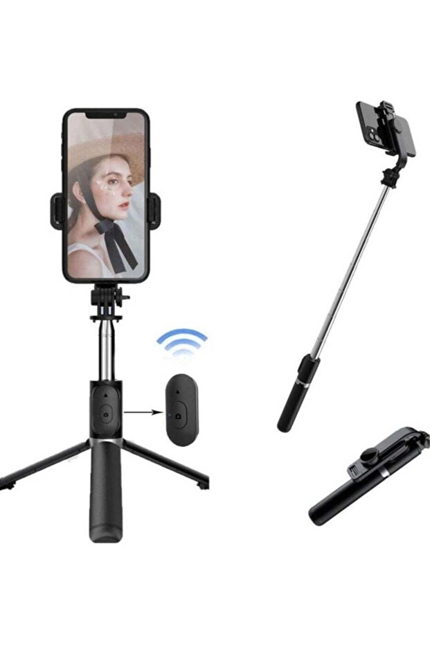 TDOO Selfie Stick with Detachable Wireless Remote and Mini Tripod Stand for iPhone/GoPro