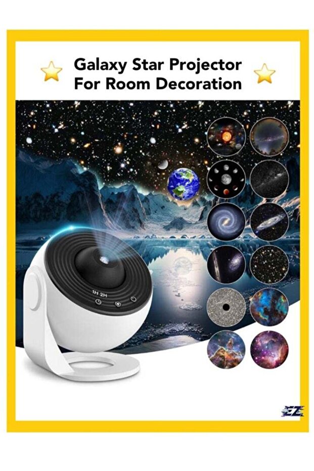 12-in-1 Planetarium Projector, Star Projector Galaxy Night Light for Kids Bedroom