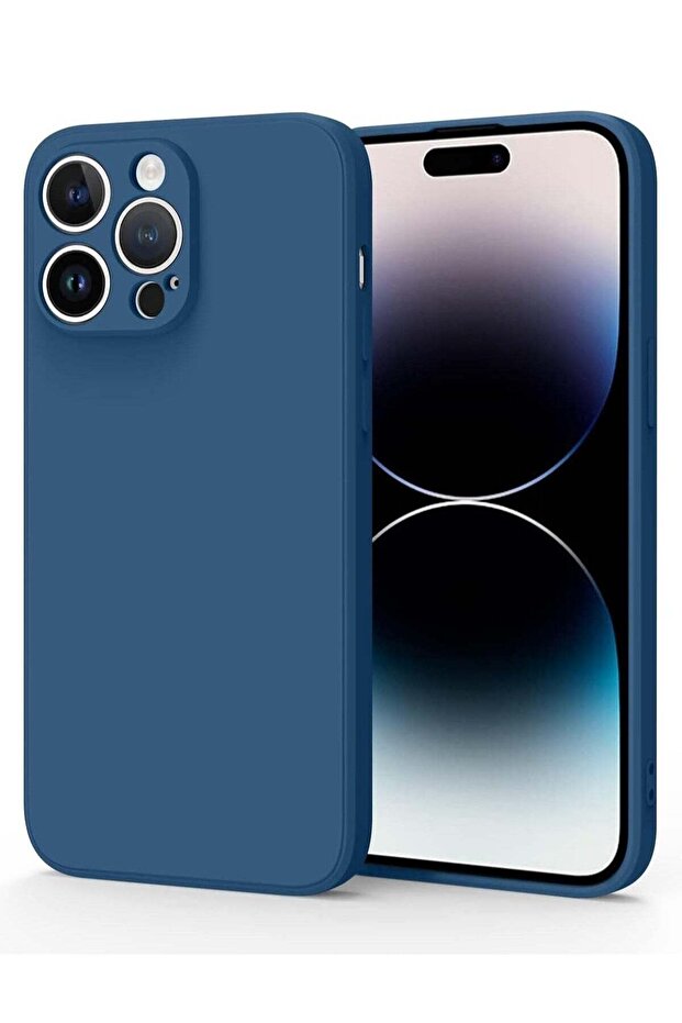 Case for iPhone 15 Pro Max, Classic Liquid Silicone Shockproof, Durable, Anti-Drop, Full Protection cover (15 Pro Max, Blue)