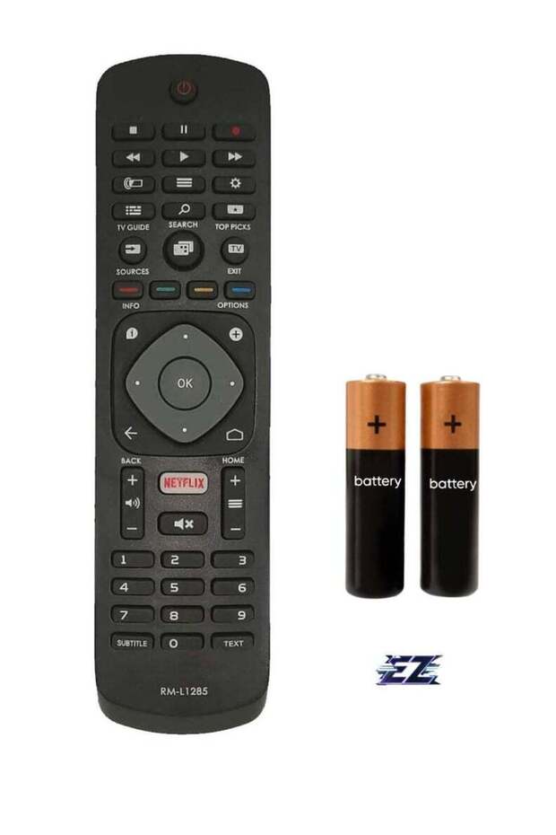 New Replacement Remote Control with Netflix Button for Philips Smart TV, No Setup Required
