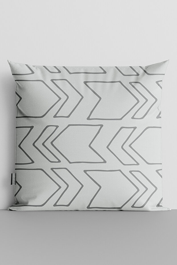 Direction Arrows Double Sided Digital Printed Throw Pillow Cover - 2313