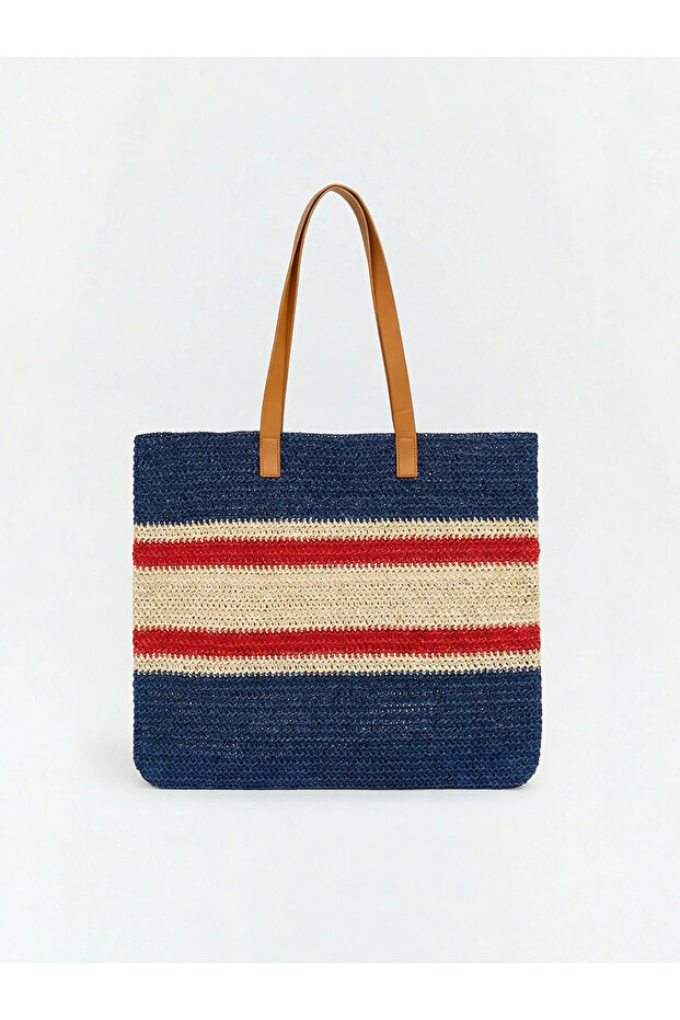 Lcw Accessories Mixed Women's Straw Beach Bag