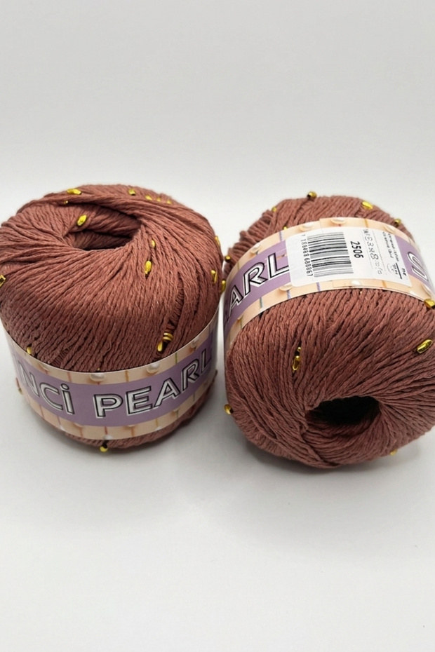 Sultan Beaded String Series Pullim and Pearl Series Bandana Beanie Blouse String 1 Piece 50 Grams 100 Meters (Color: 2506)