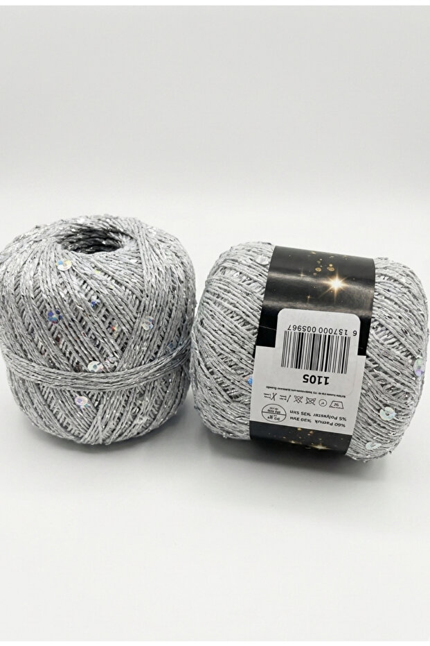 Sultan Beaded String Series Pullim and Pearl Series Bandana Beanie Blouse String 1 Piece 50 Grams 100 Meters (Color: 1105)