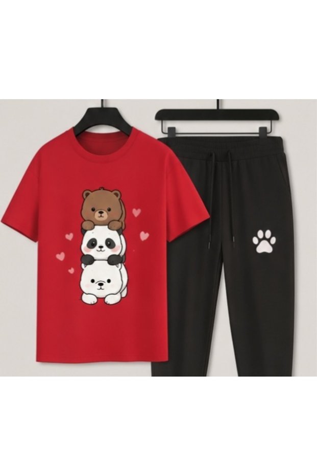 Unisex Oversize Shorts Set Short Sleeve T-Shirt Comfortable Fit Summer Casual Sports