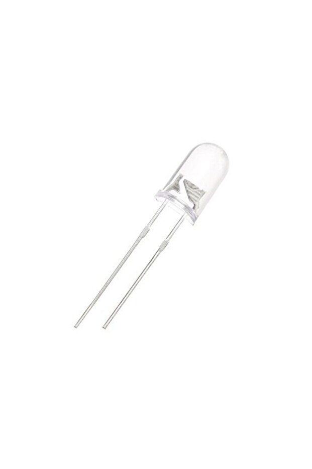 LED 3mm White Clear - 1