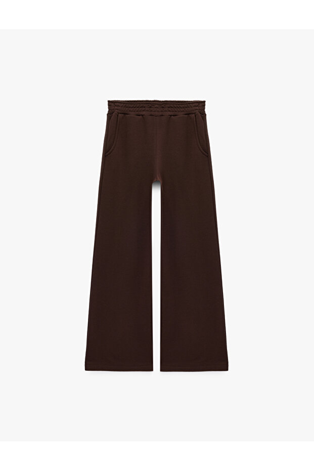 Comfortable Fit Regular Waist Elasticated Pocketed Spanish Style Sweatpants