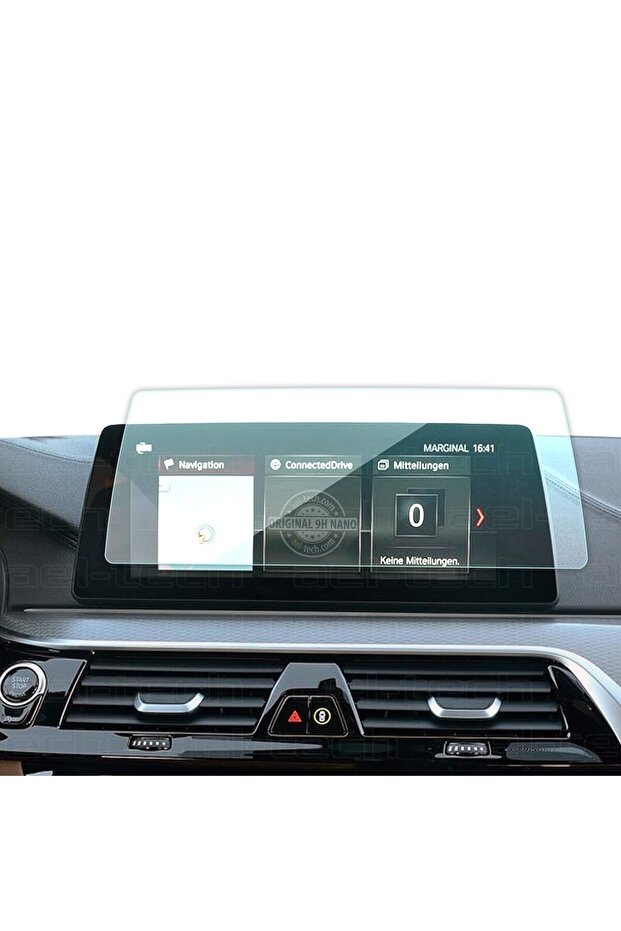 Bmw 5 Series Special Edition Compatible 12.3 Inch Navigation 9H Nano Screen Protector 2020-2023