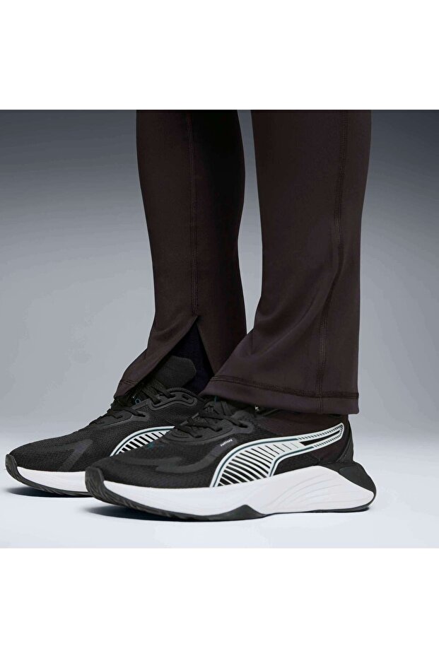W SHAPE SPLIT TIGHT Siyah Kadın Tayt - 4