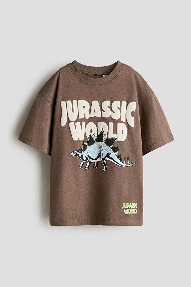 Oversized printed T-shirt