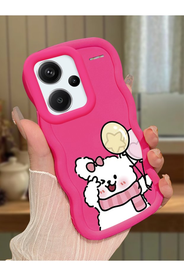 Redmi Note 13 Pro Plus 5g Compatible Case with Camera Protector Red Silicone Couple Phone Case Cat Pattern