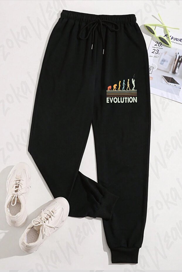 بنطلون رياضي مطبوع من Fisherman Evolution للجنسين