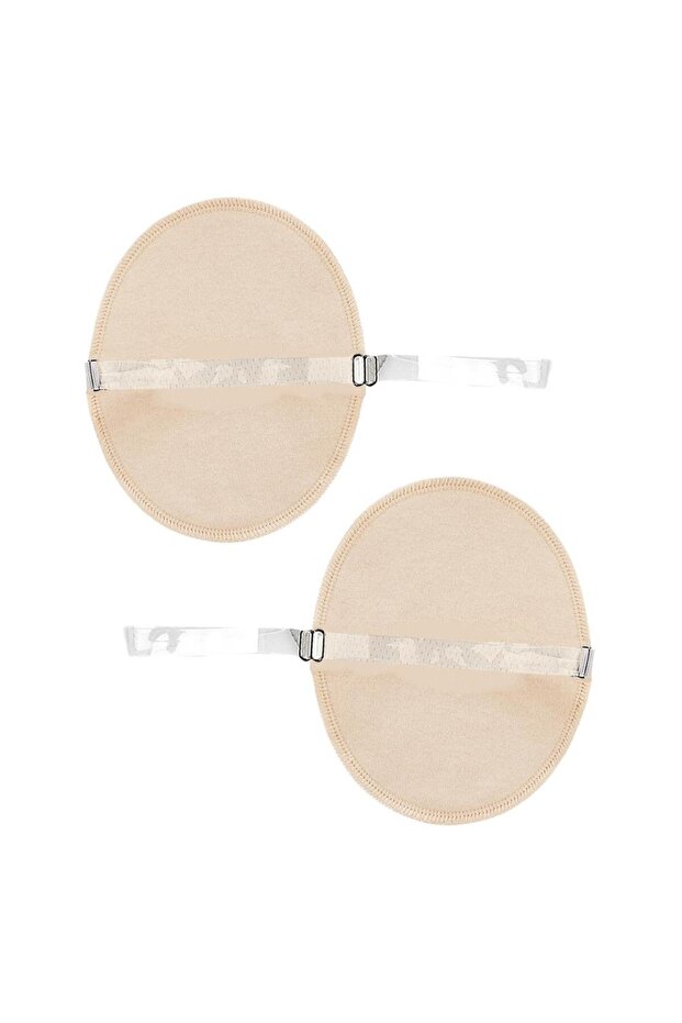 A-transparent band 1Pair Washable Underarm Sweat Pad Reusable Absorbent Deodorant Pad Armpit Anti Sw