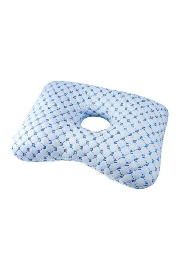 A7 Breathable Ergonomic Pillow With Ear Hole Portable Comfortable Earring Pillow Cotton Filling Ear