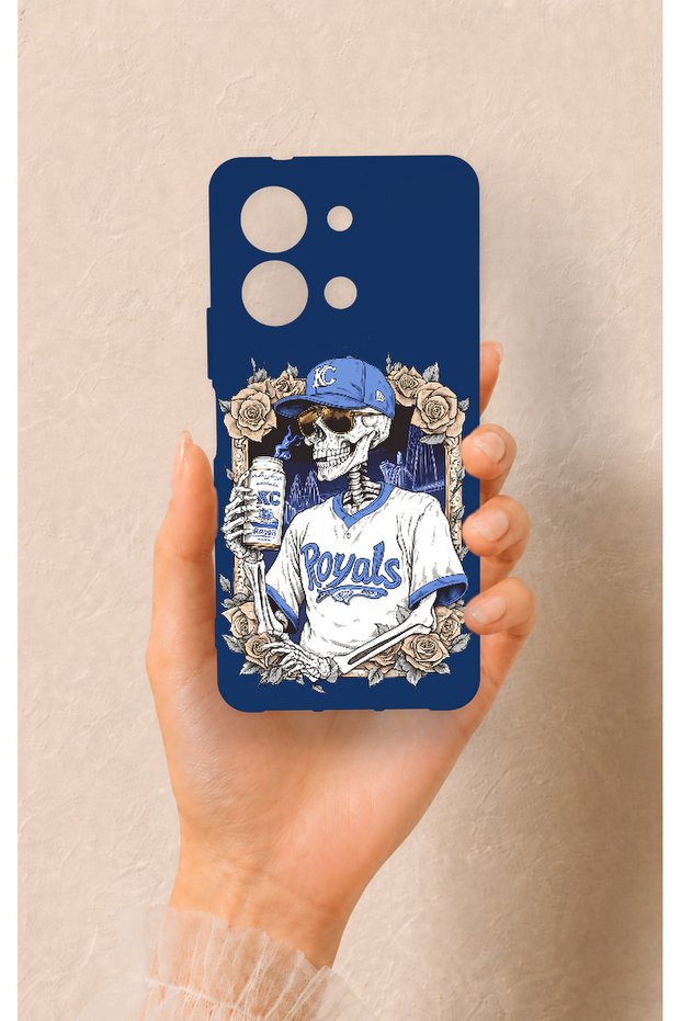 Vivo Y36 Compatible Royals Patterned Silicone Case