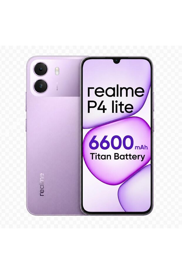P4 لايت 4G ثنائي الشريحة بلون أرجواني فاتح، ذاكرة وصول عشوائي 4 جيجابايت، سعة تخزين 128 جيجابايت - نسخة دولية