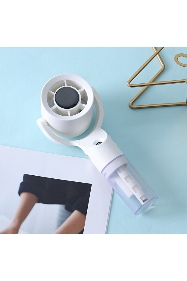 2 2026 Portable Handheld Spray Fan, Water Mist Fan, Student Dormitory Mini Fan, Summer Supplies, Co.