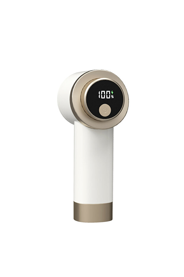 White HOMEFISH Digital Display Ball Remover for Clothes - Cross-Border Scraper, Rechargeable Shaver,