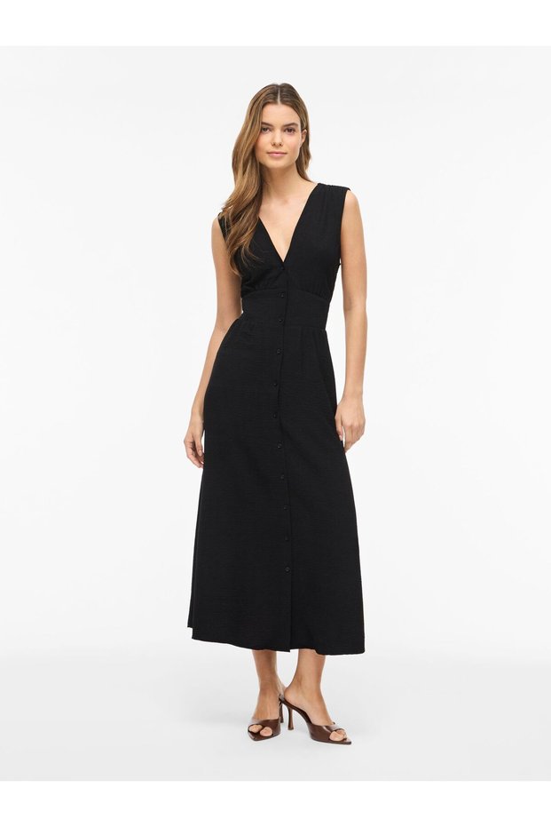 Maxikleid VISKOV V-Ausschnitt