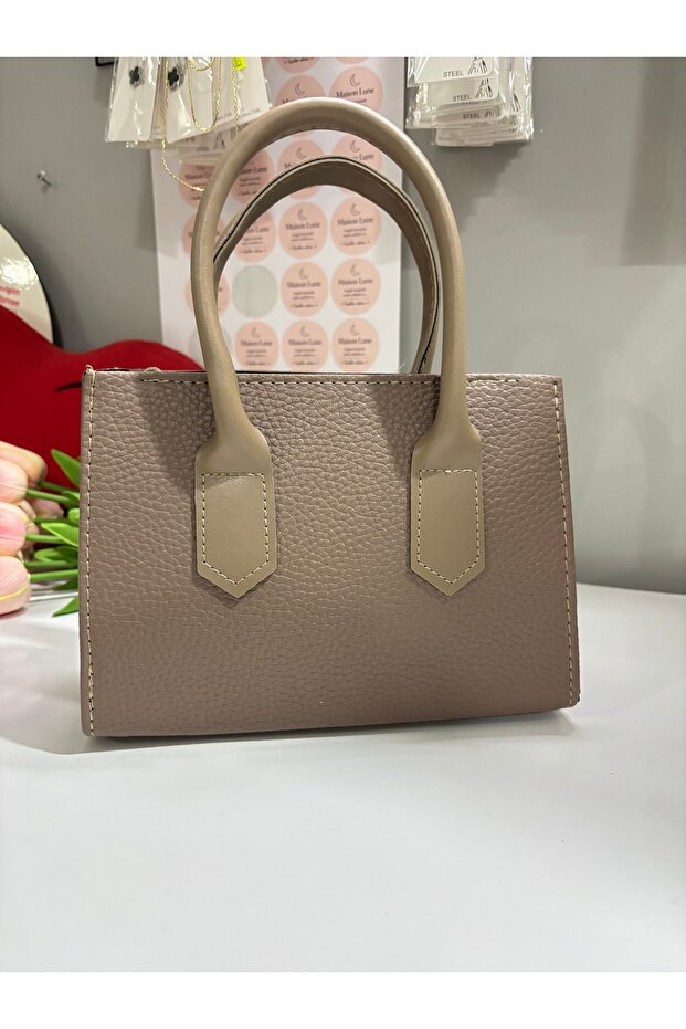 Mink Color Handbag