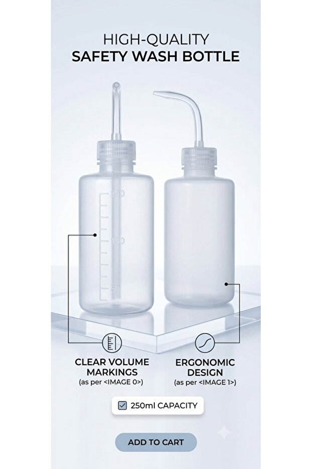 Squeeze Wash Bottle - 250 ML