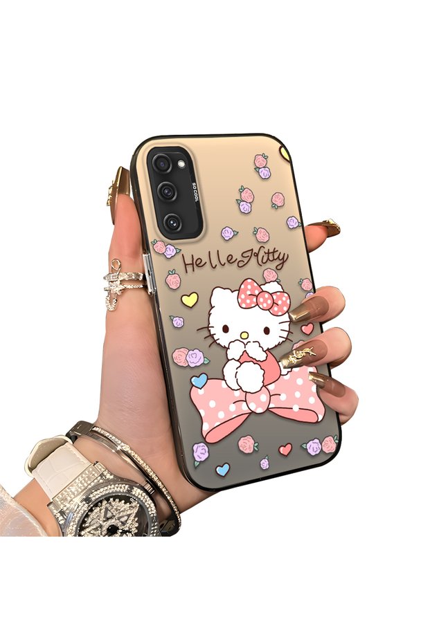 Samsung Galaxy S20 Fe 4G/5G Compatible Hard Acrylic Back Silicone Edge Lens Protection Case