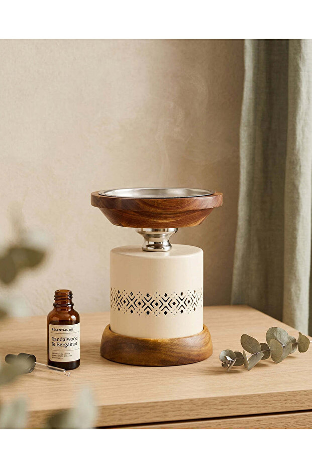 موزع عطر من القصب البني - 1