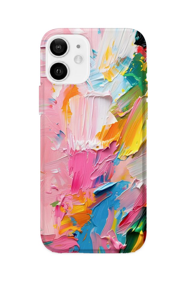 iPhone 12 Compatible Printed Transparent Phone Case | Collection: Pastelbloom Soft Series