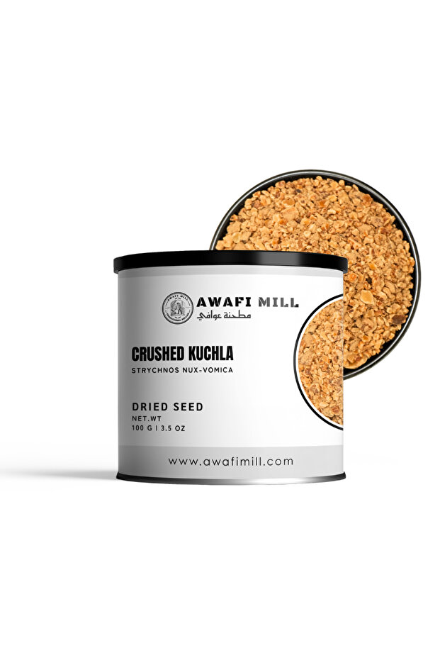 Crushed Kuchla Seeds 100 g | Nux Vomica | Strychnos nux-vomica