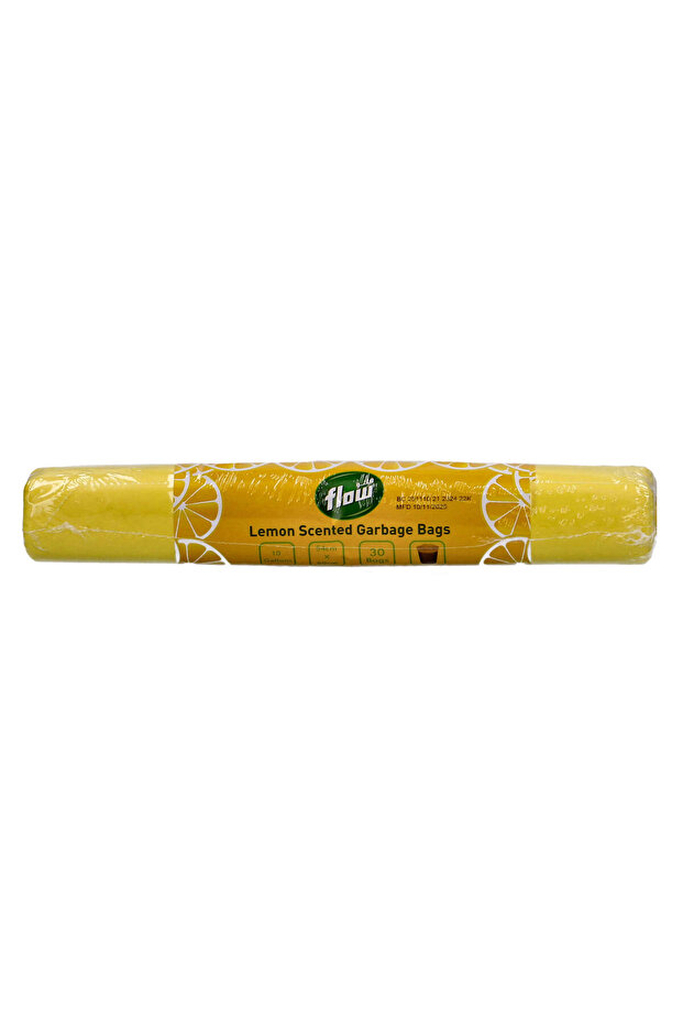 Scented Garbage Bag Roll Lemon 54x60cm 30's
