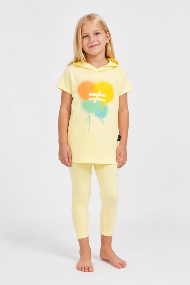 5-9 Years Old Girls Tunic Leggings Set 50823