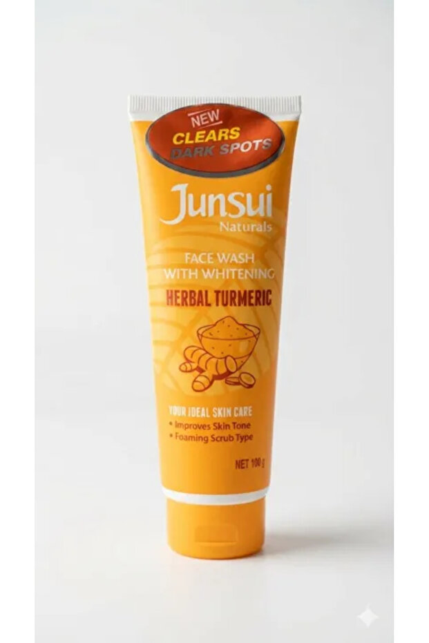 Junsui Facewash with Herbal Turmeric - 100 gm