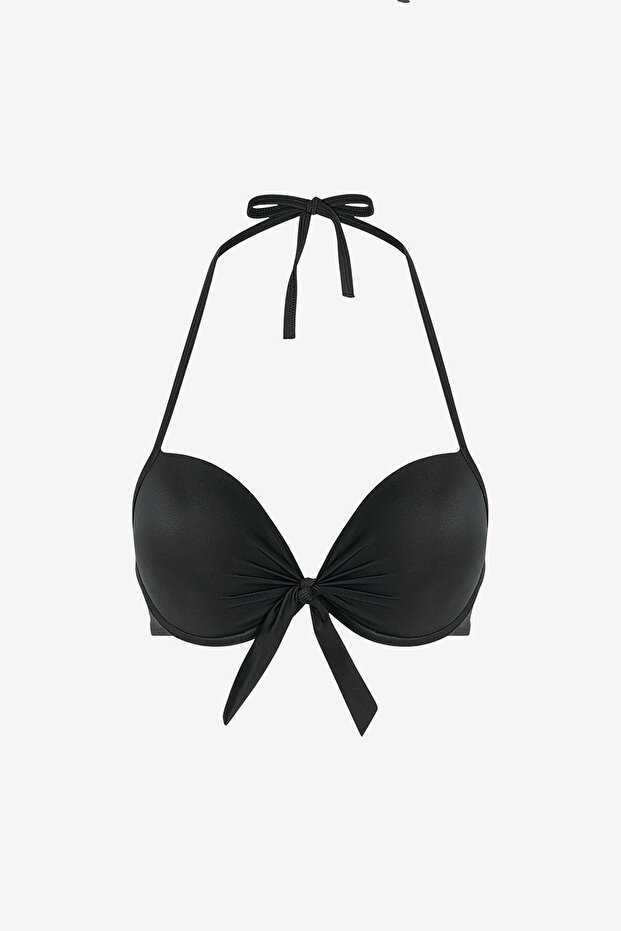 Women Cup Black Bikini Top - 5