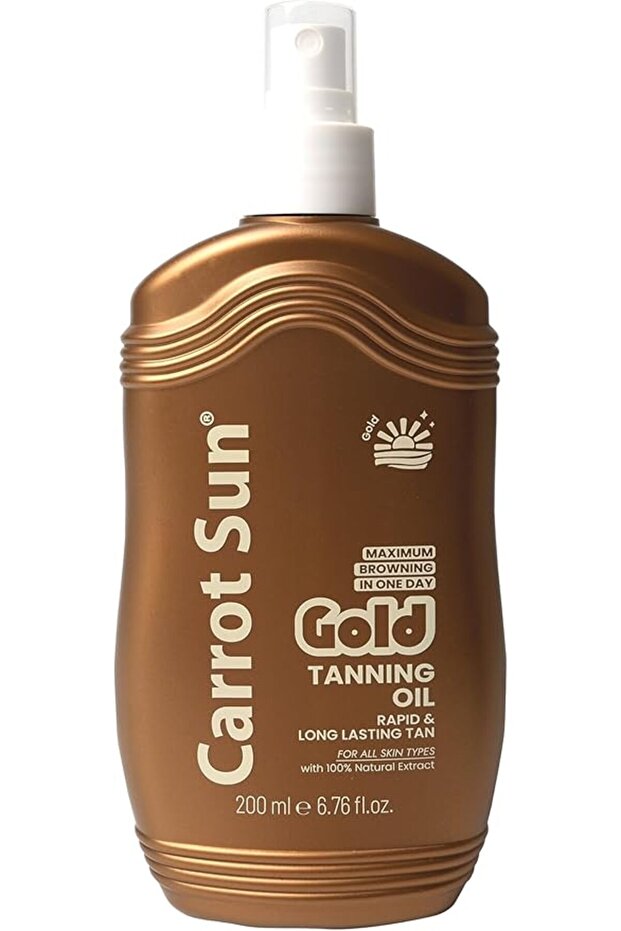 SUN TANNING OIL GOLD 200ML:5566