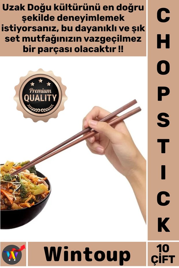 # Chopstick Bamboo Wood Far East Asian Cuisine Sushi Stylish Quality Durable Chinese Sticks Chopsticks