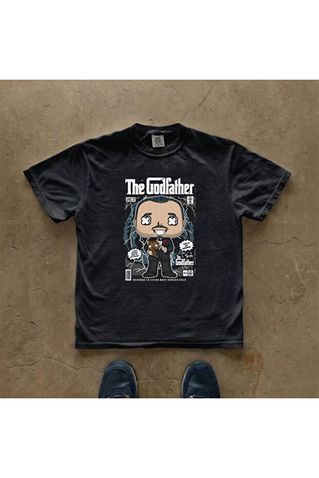 Godfather Vito Corleone Printed Unisex Oversize T-Shirt