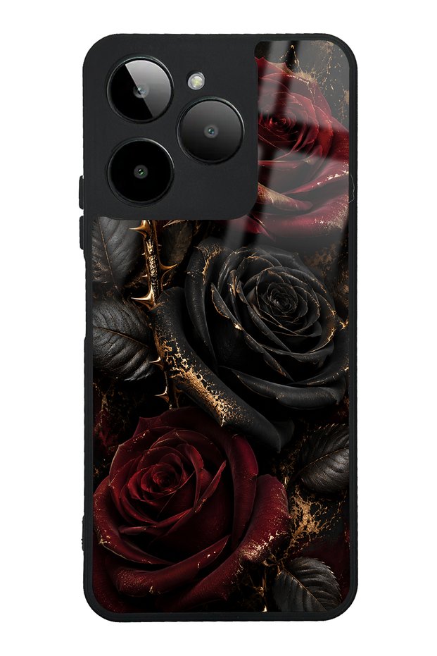 Gm Era 30 Obsidian Crimson Rose Designed Glossy Phone Case