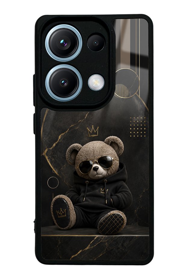 Xiaomi Redmi Note 13 Pro 4g Royal Teddy Design Glossy Phone Case