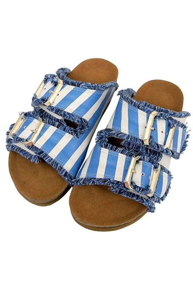 Women's Vegan Multicolor Slippers - Mon Amour Design